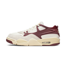 Jordan 4 RM Sail Dark Team Red Coconut Milk (Women's)