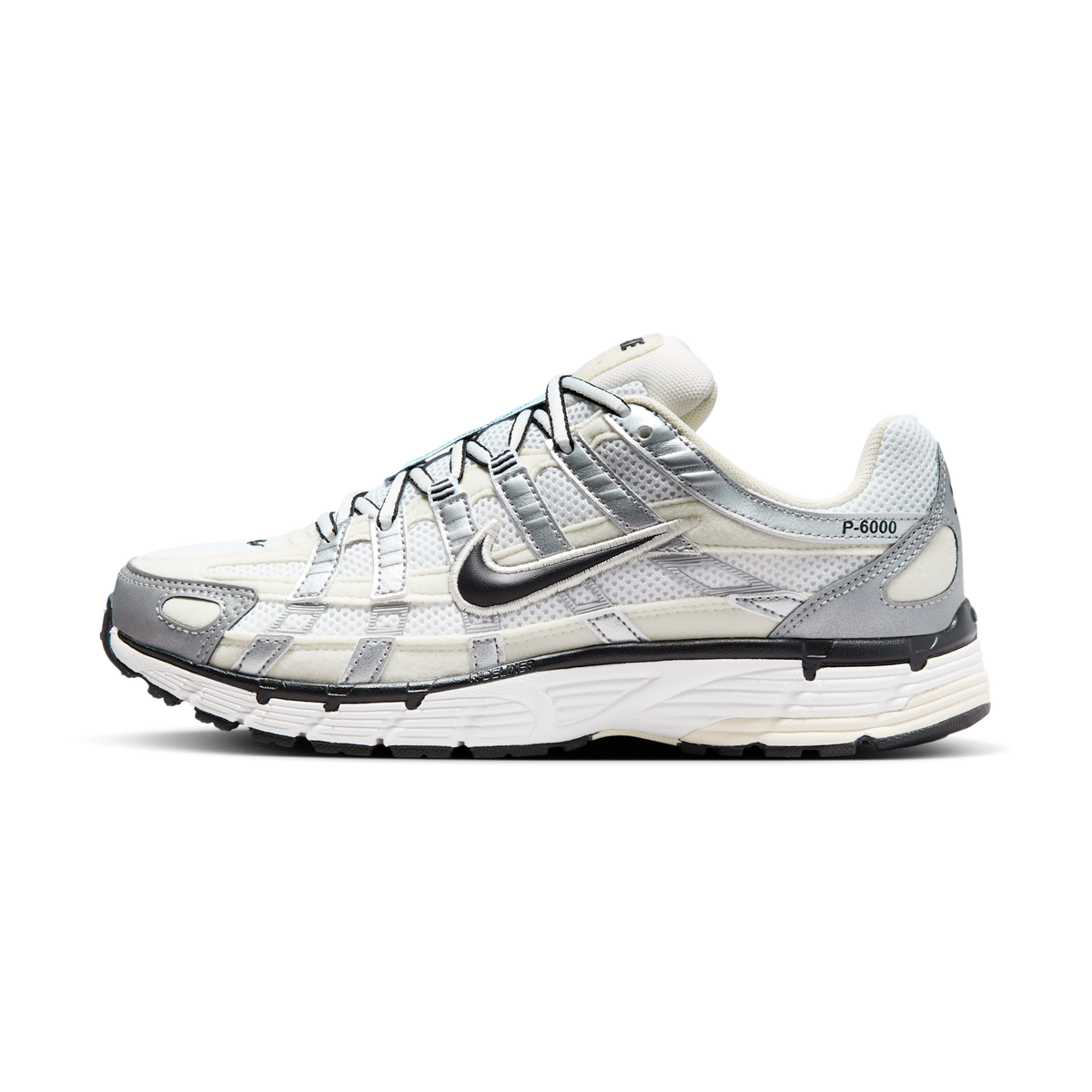 Nike P-6000 Coconut Milk Metallic Silver (Women's)