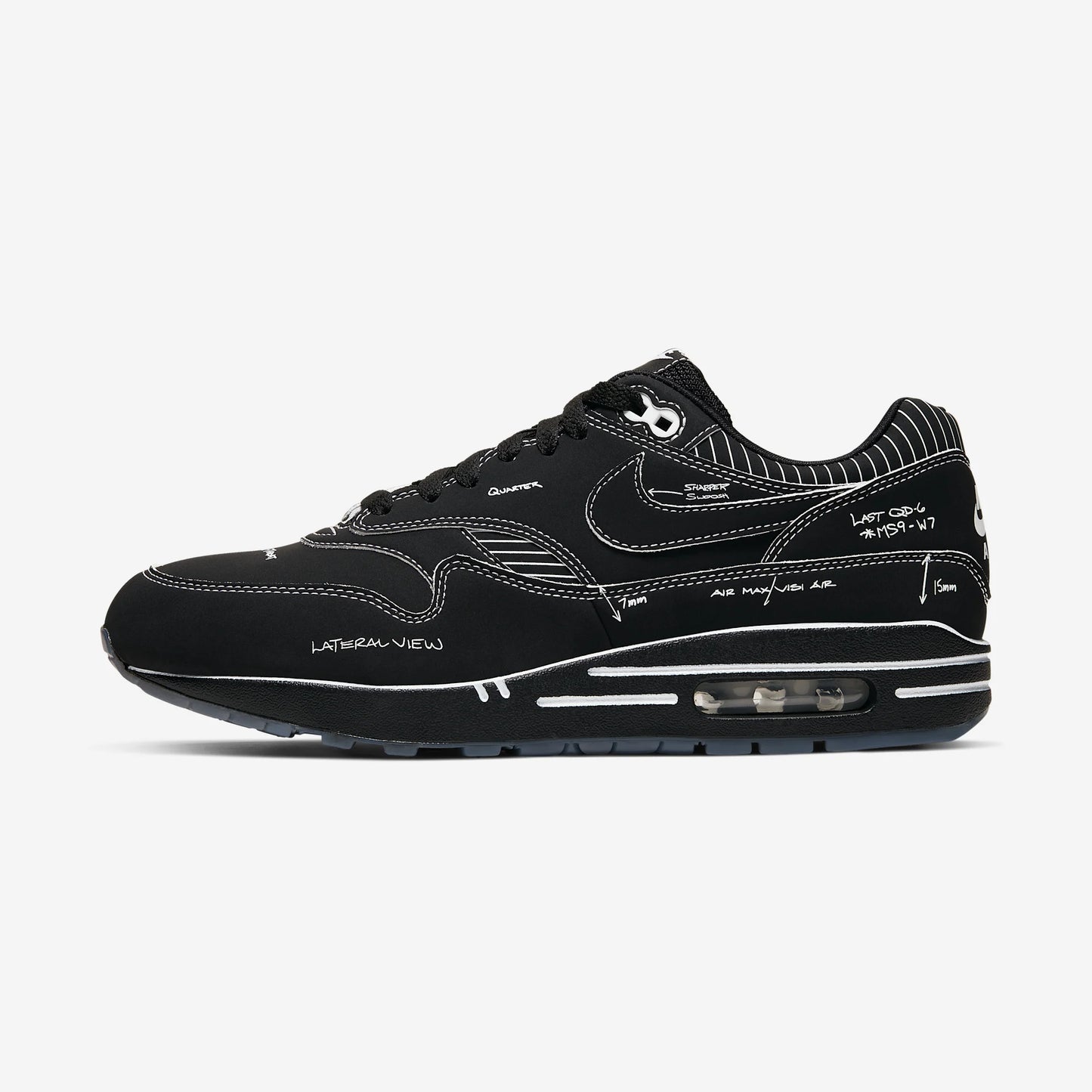 Nike Air Max 1 Tinker Sketch to Shelf Black