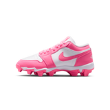 Jordan 1 Low Cleat White Digital Pink (GS)