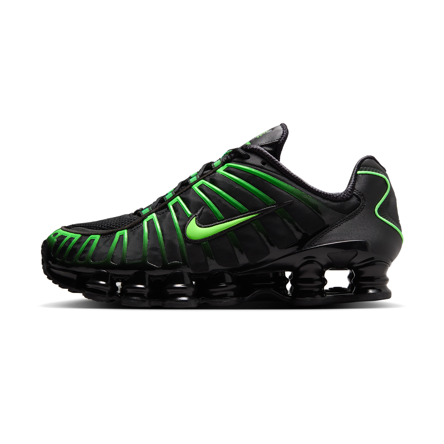 Nike Shox TL Black Green Strike