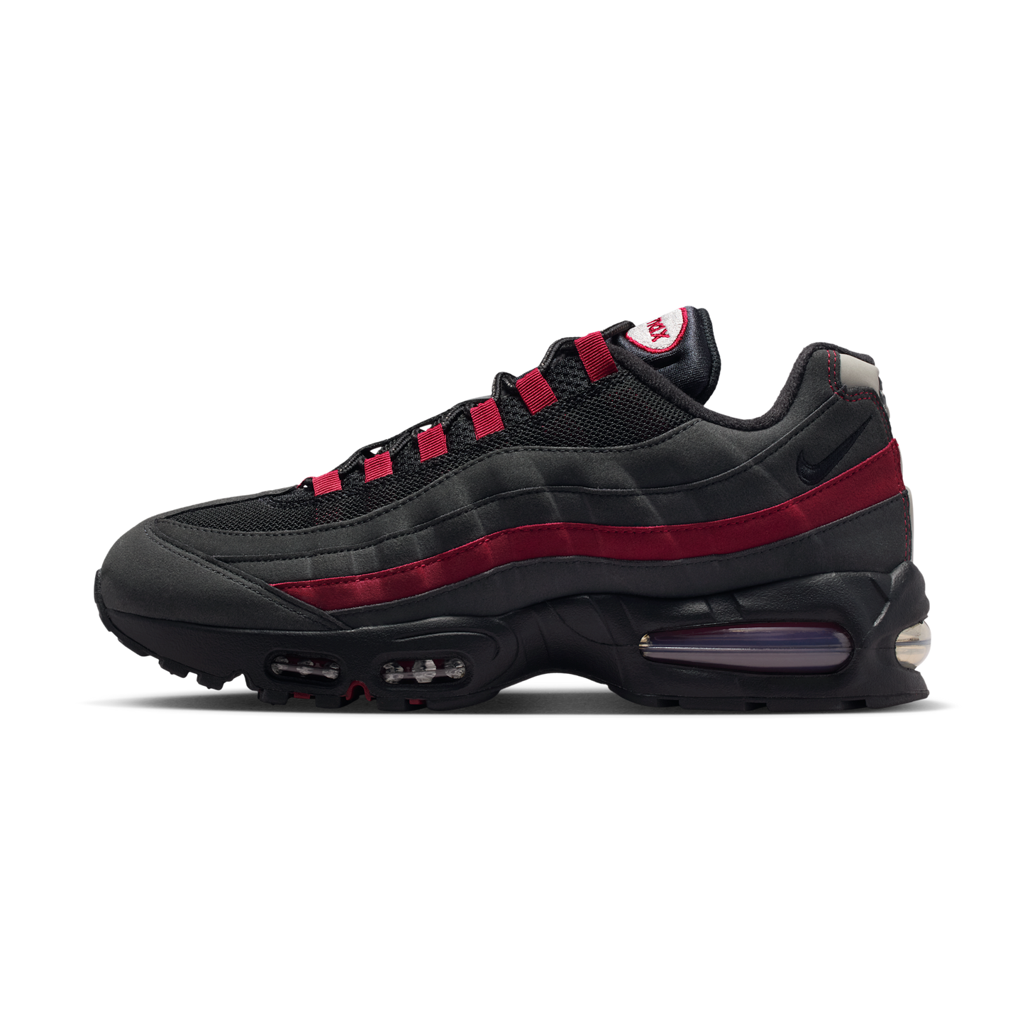 Nike Air Max 95 OG Big Bubble Black Crimson Grey