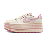 Jordan 1 Low Triple Stack Pale Ivory Iced Carmine (Women's)