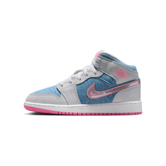 Jordan 1 Mid Denim Sequin (GS)
