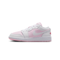 Jordan 1 Low Pink Foam Fire Red White (GS)