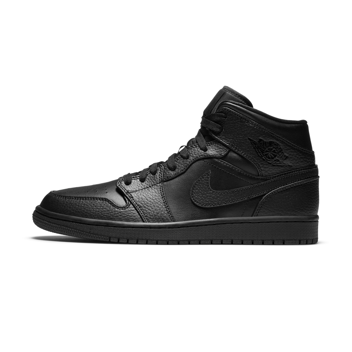 Jordan 1 Mid Triple Black