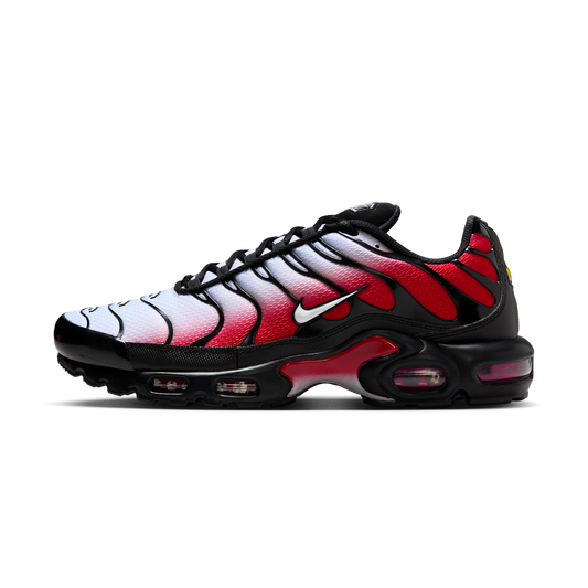 Nike Air Max Plus Pure Platinum University Red Black White