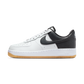 Nike Air Force 1 Low '07 LV8 White Black Metallic Silver