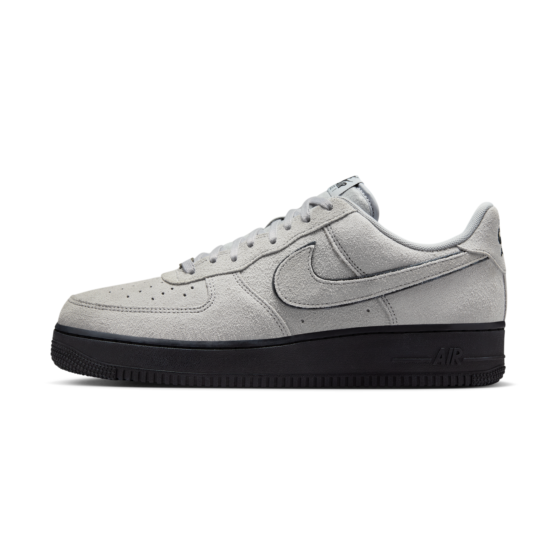 Nike Air Force 1 Low '07 LV8 Light Smoke Grey Suede Black