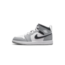 Air Jordan 1 Mid Light Smoke Grey (PS)