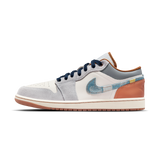 Jordan 1 Low SE Phantom Repaired Denim Swoosh