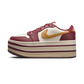 Jordan 1 Low Triple Stack Team Red Pale Ivory (Women's)