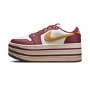 Jordan 1 Low Triple Stack Team Red Pale Ivory (Women's)