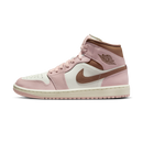 Jordan 1 Mid Pink Oxford Brown (Women's)