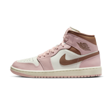 Jordan 1 Mid Pink Oxford Brown (Women's)