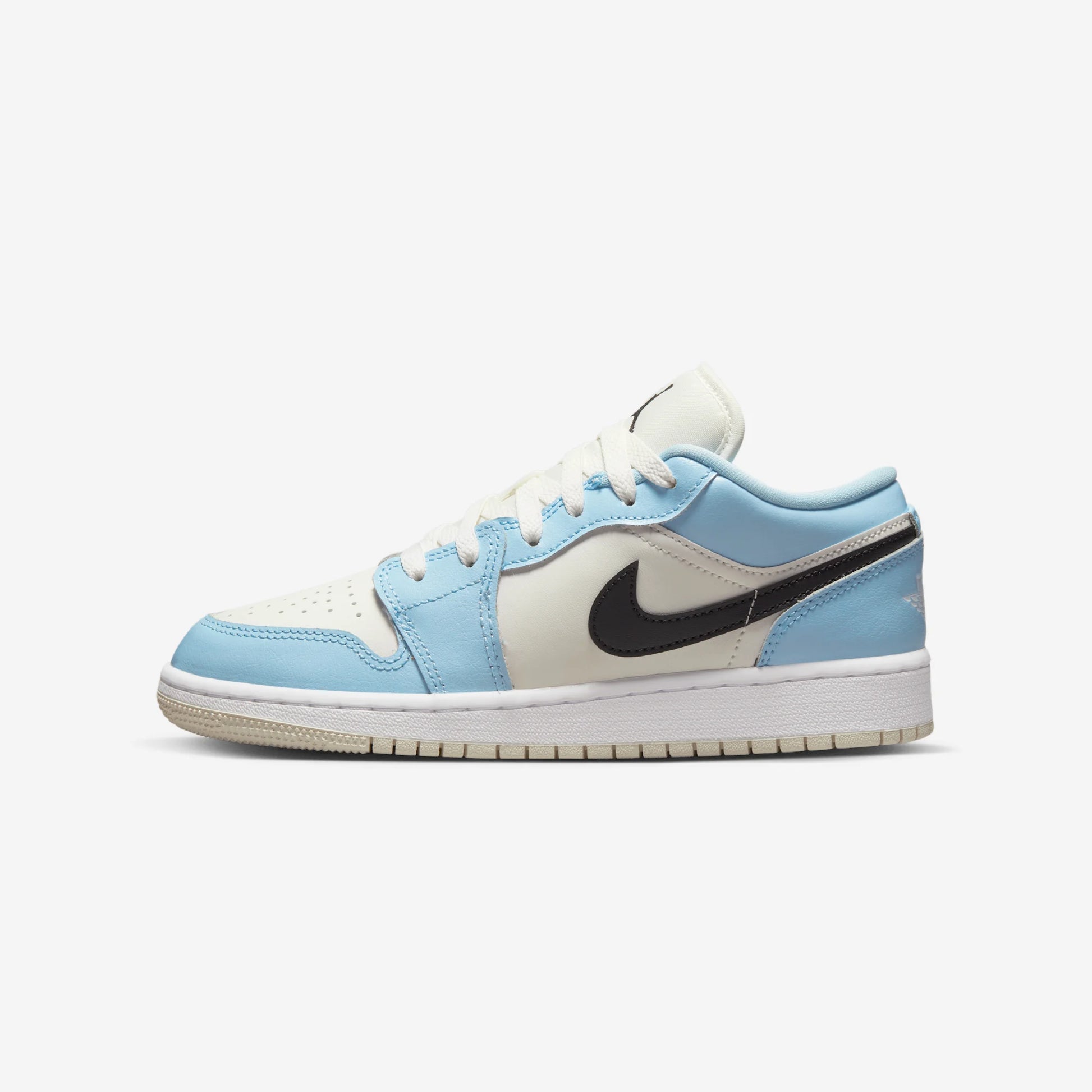 Jordan 1 Low Ice Blue Black (GS)
