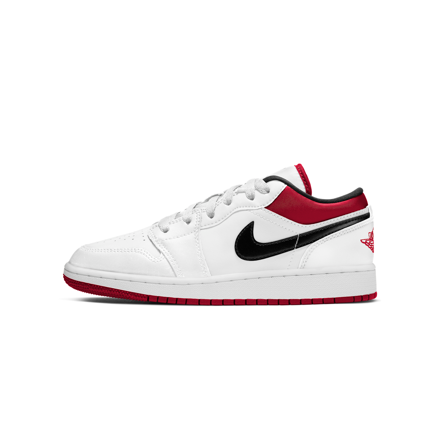 Jordan 1 Low White Gym Red (GS)