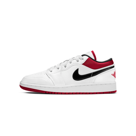 Jordan 1 Low White Gym Red (GS)