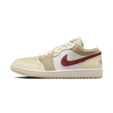 Jordan 1 Low SE Desert Khaki Red Sepia (Women's)