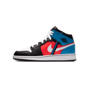 Jordan 1 Mid Tri Color Ribbons (GS)