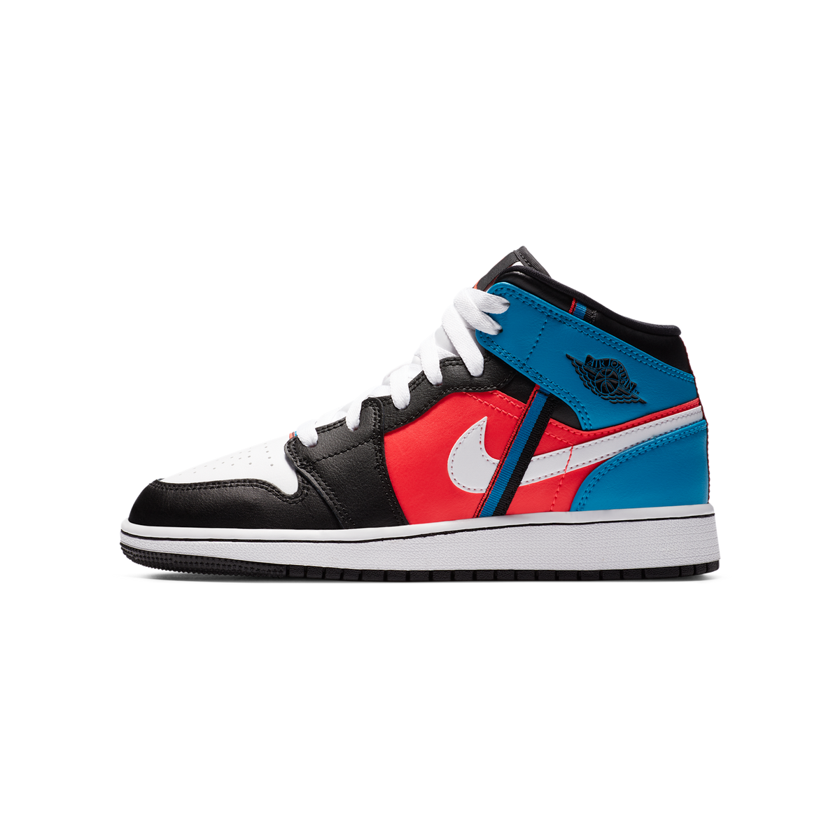 Jordan 1 Mid Tri Color Ribbons (GS)