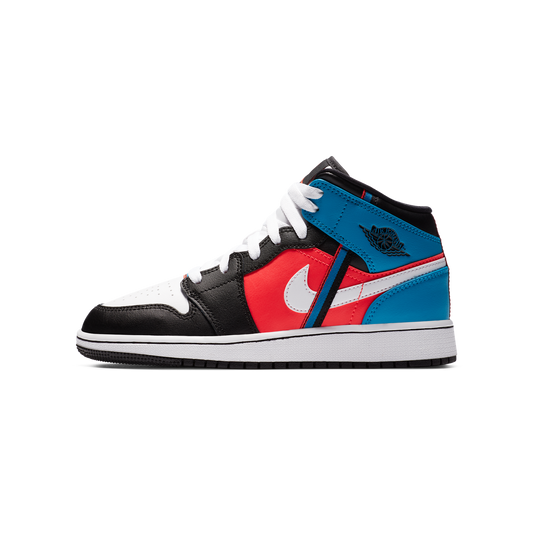 Jordan 1 Mid Tri Color Ribbons (GS)