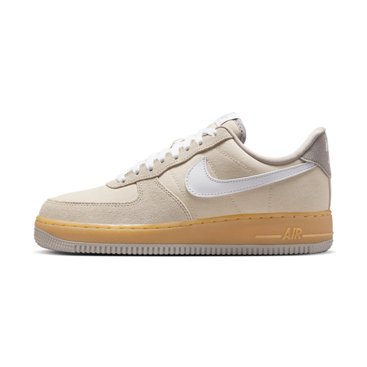 Nike Air Force 1 Low '07 Suede Canvas Khaki (Women's)