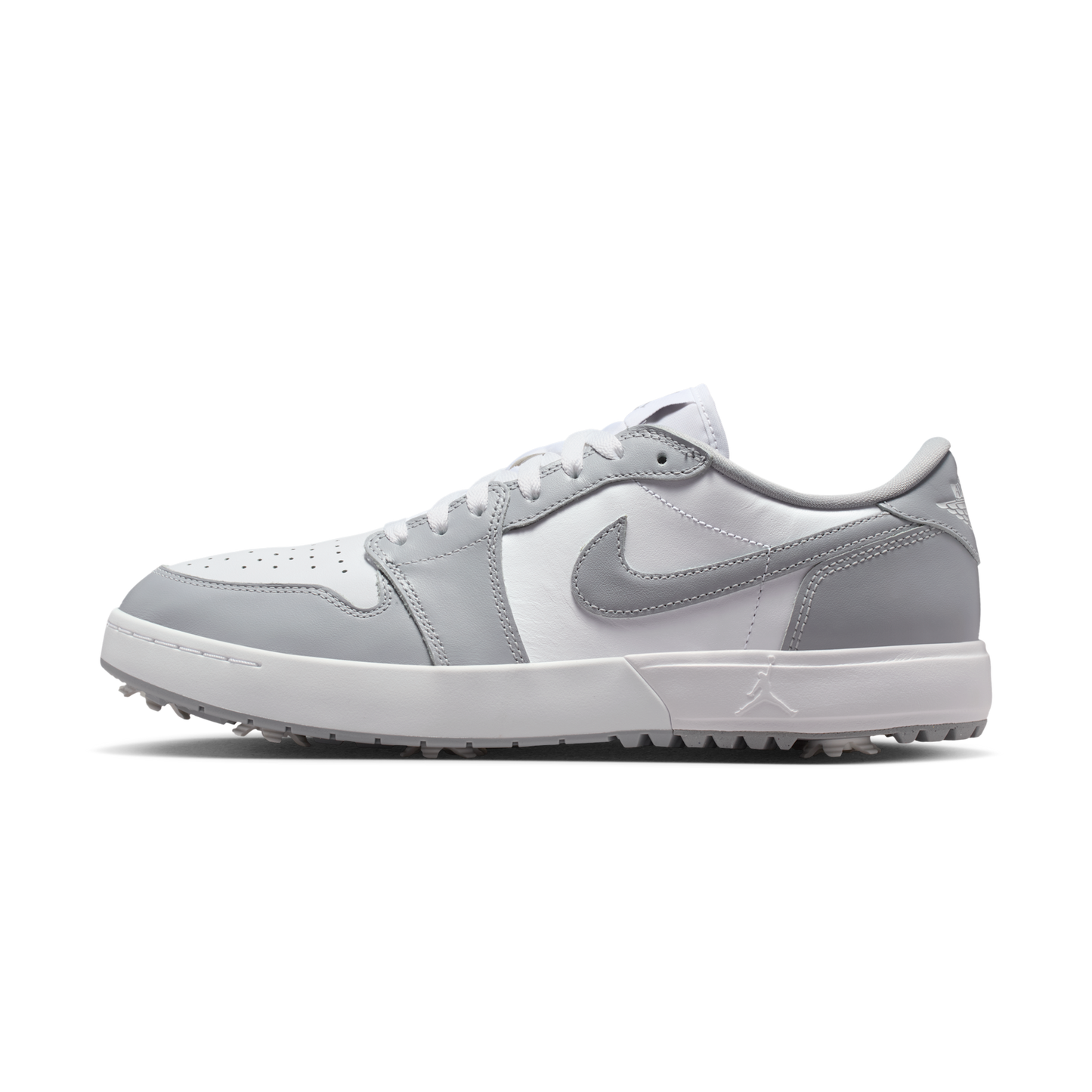Jordan 1 Low Golf Spiked Wolf Grey White