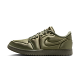 Jordan 1 Low Method of Make Satin Medium Olive (Women's)