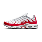 Nike Air Max Plus White University Red Wolf Grey