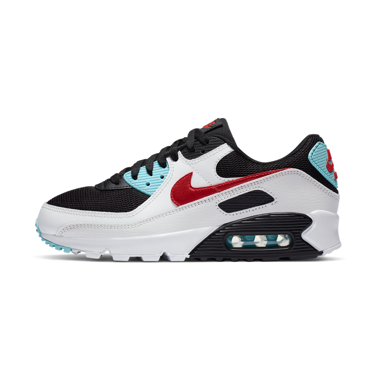 Nike Air Max 90 Aqua Red White Black (Women's)