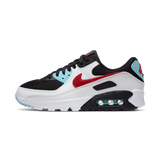 Nike Air Max 90 Aqua Red White Black (Women's)