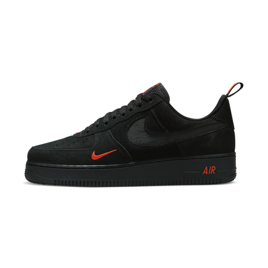 Nike Air Force 1 Low Multi-Swoosh Black Crimson