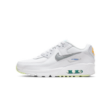 Nike Air Max 90 White Laser Orange Aurora (GS)