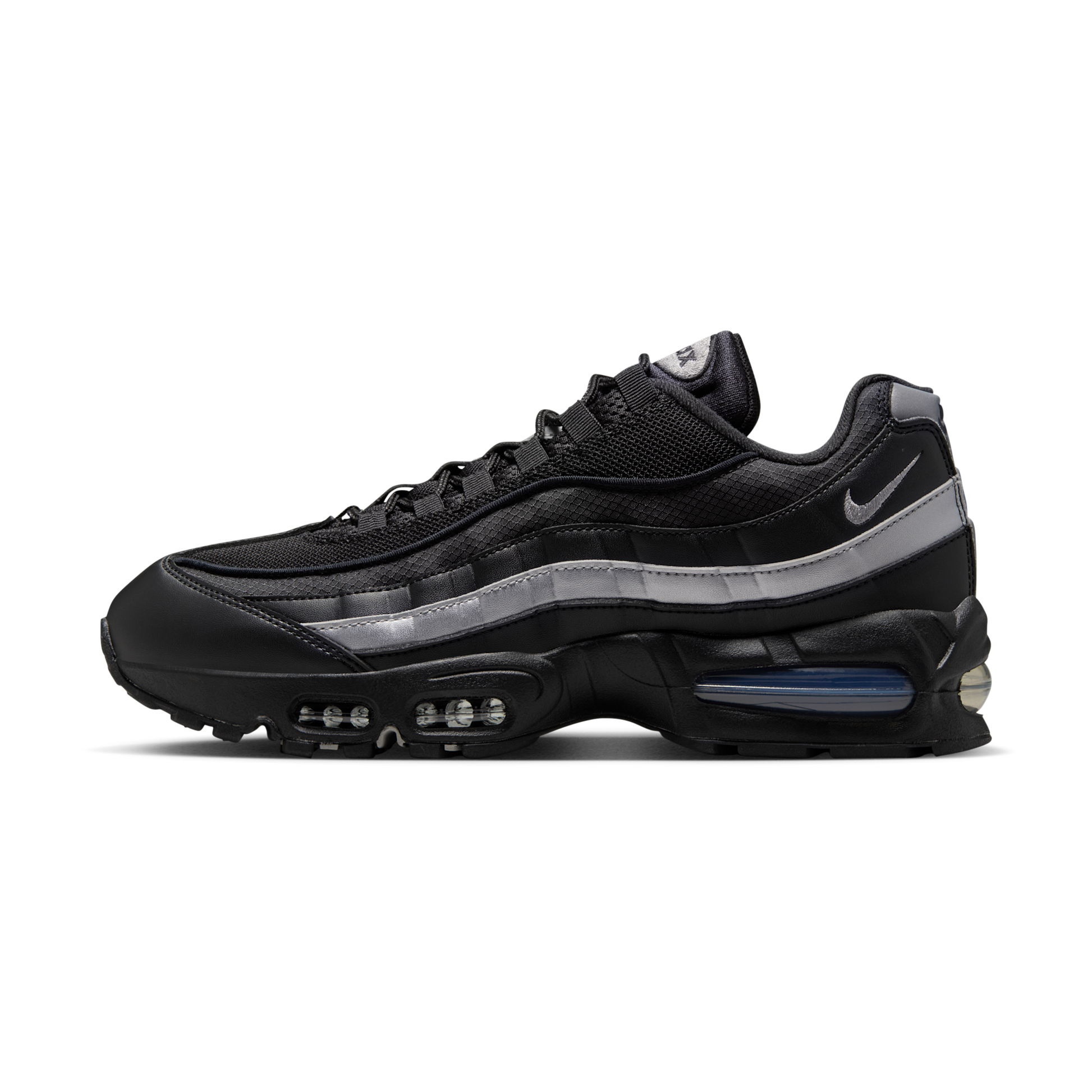 Nike Air Max 95 OG Big Bubble Black White Metallic Silver