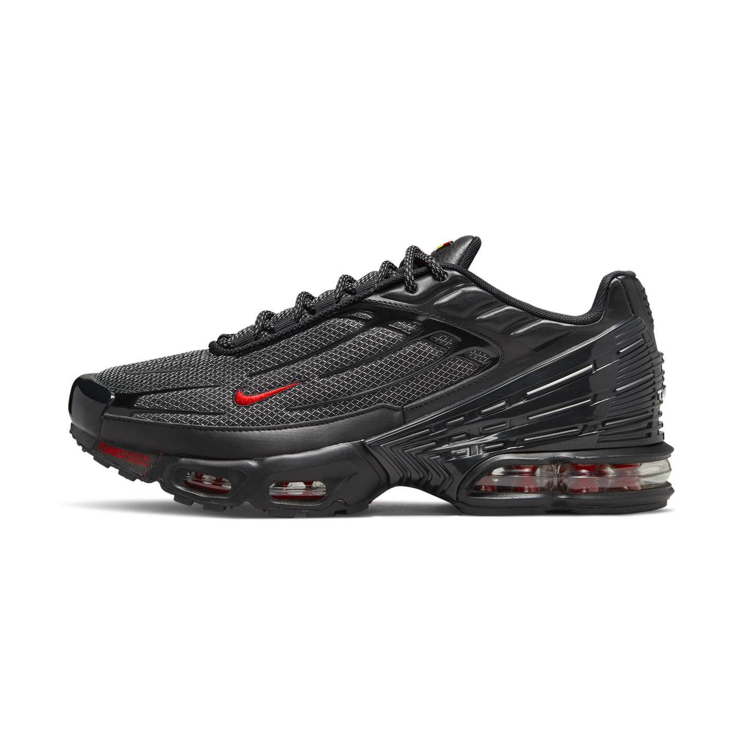 Nike Air Max Plus 3 Black Reflective Silver University Red