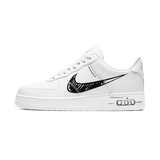 Nike Air Force 1 Low Sketch White Black