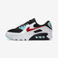 Nike Air Max 90 Aqua Red White Black (Women's)