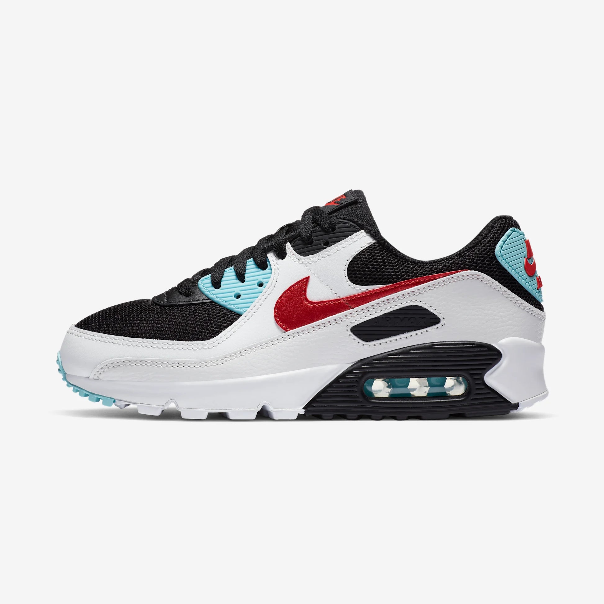 Nike Air Max 90 Aqua Red White Black (Women's)
