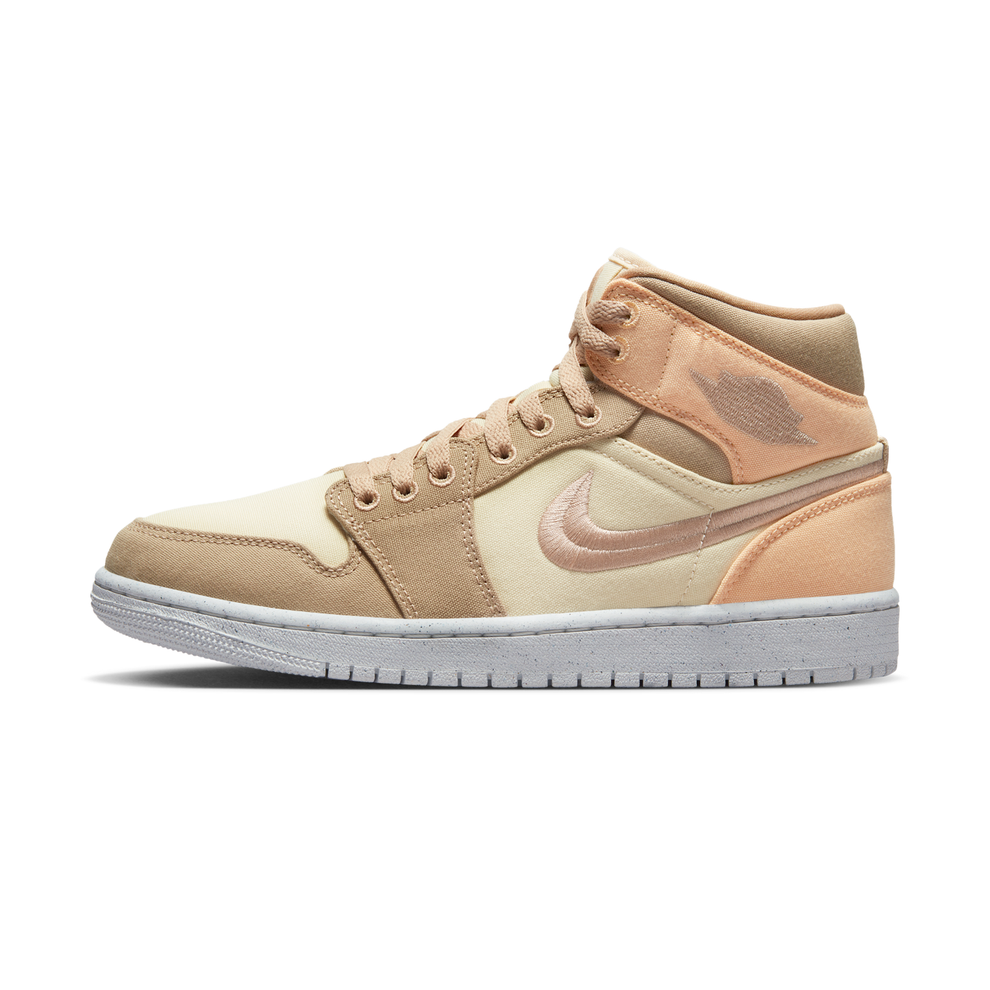 Jordan 1 Mid SE Canvas Khaki (Women's)
