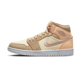 Jordan 1 Mid SE Canvas Khaki (Women's)