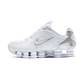 Nike Shox TL White Metallic Silver Max Orange (Women's)