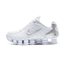 Nike Shox TL White Metallic Silver Max Orange (Women's)