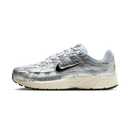 Nike P-6000 White Metallic Silver Flat Silver Black
