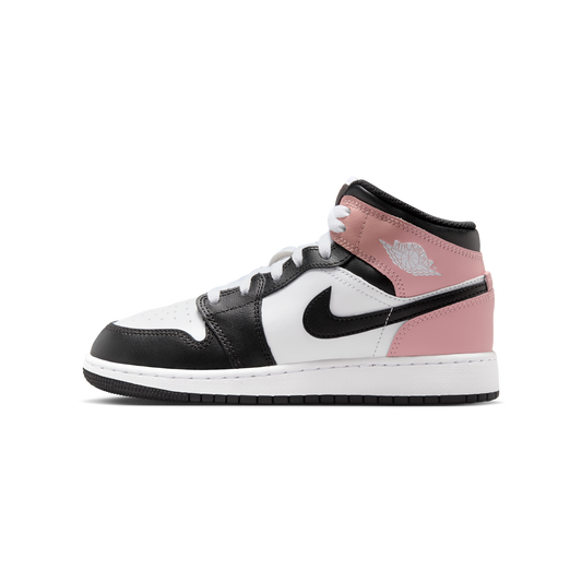 Jordan 1 Mid White Rust Pink Black