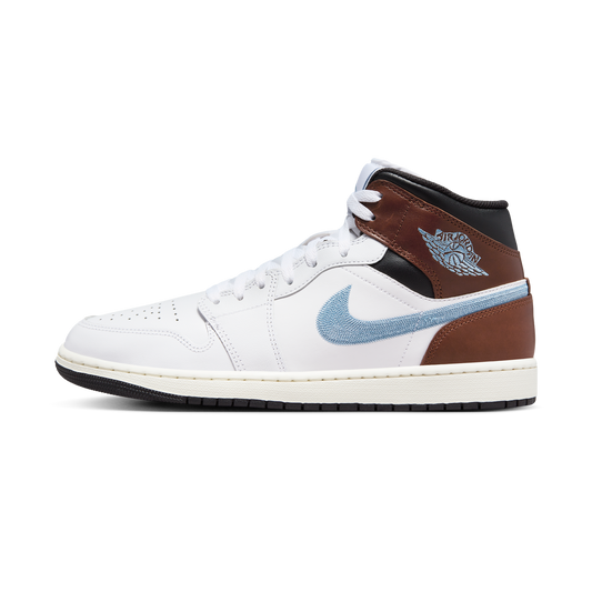 Jordan 1 Mid SE Brown Blue Grey