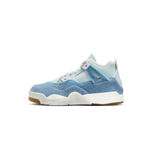 Jordan 4 Retro TEX Denim Worn Blue (PS)