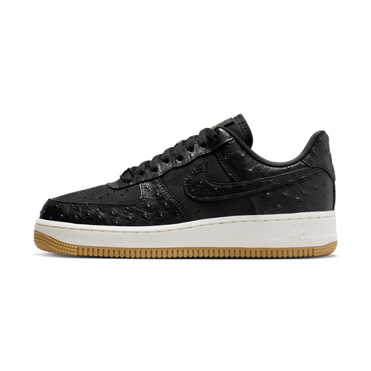 Nike Air Force 1 Low '07 Black Ostrich Gum (Women's)