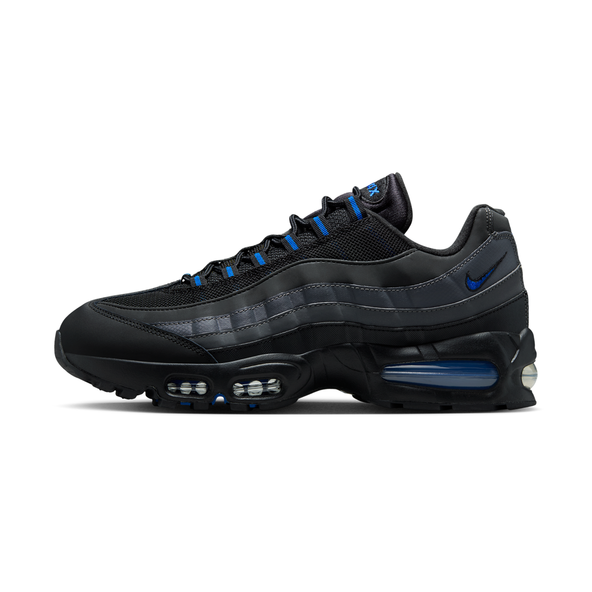 Nike Air Max 95 Big Bubble Black Game Royal