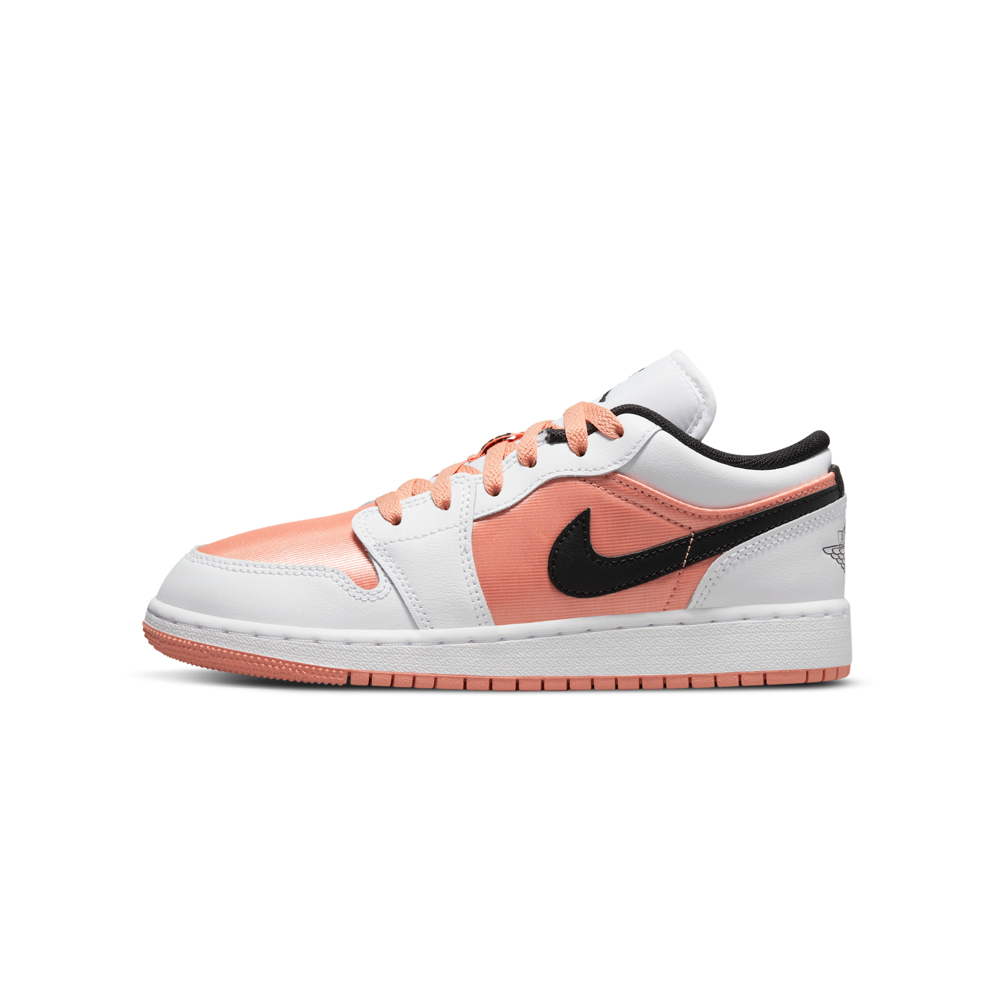 Jordan 1 Low White Light Madder Root (GS)